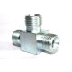 MS Tee Hydraulic Adapter Male Thread